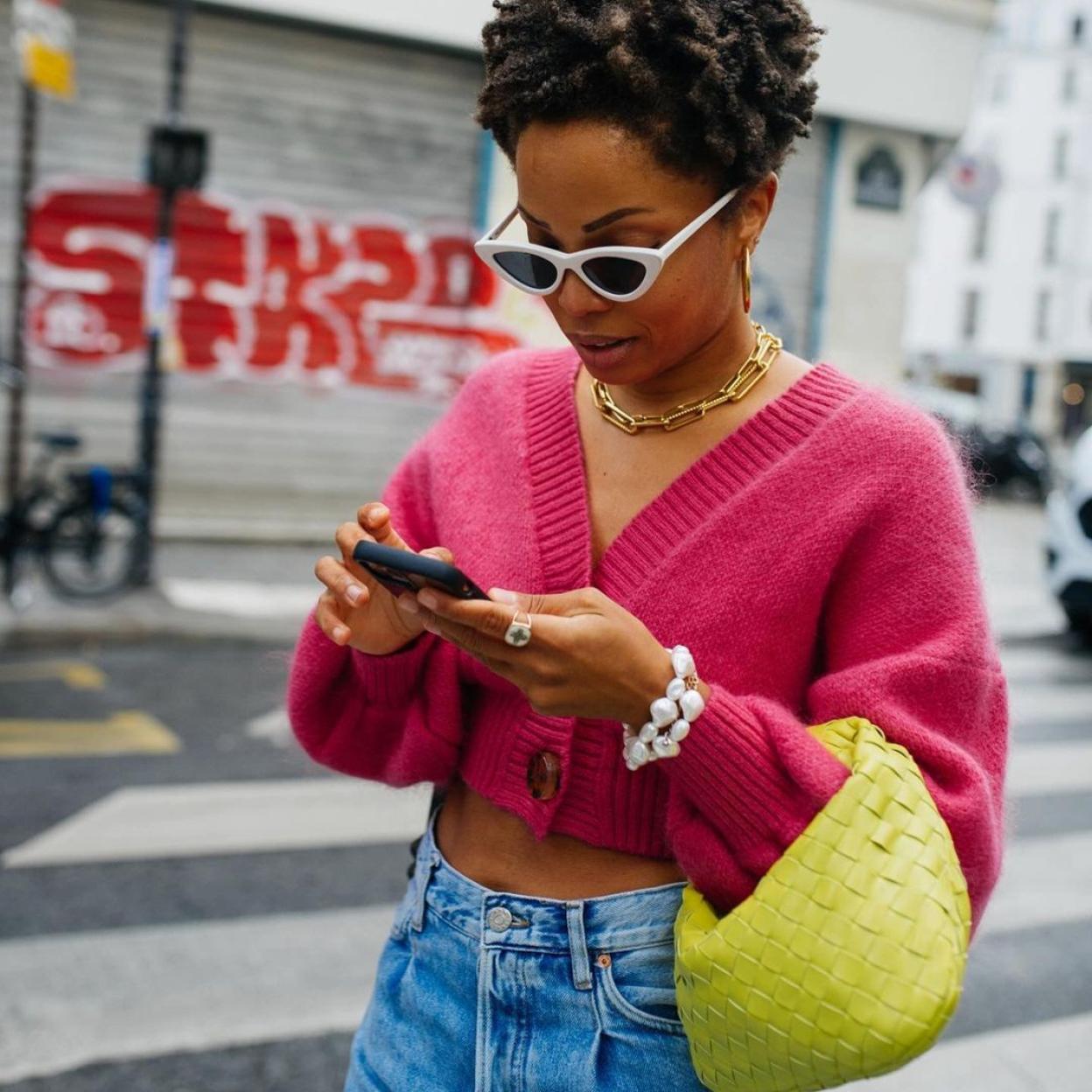 Los cárdigan se usan como top.