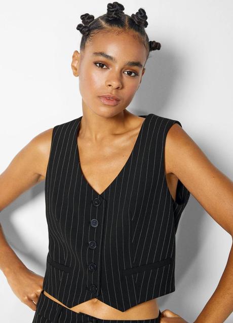 Imagen - Chaleco de vestir con raya diplomática