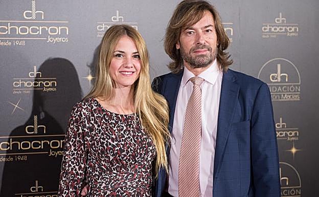 Sylvia Córdoba junto al juen de la Audiencia Nacional Santiago Pedraz, en los años felices de su noviazgo. 