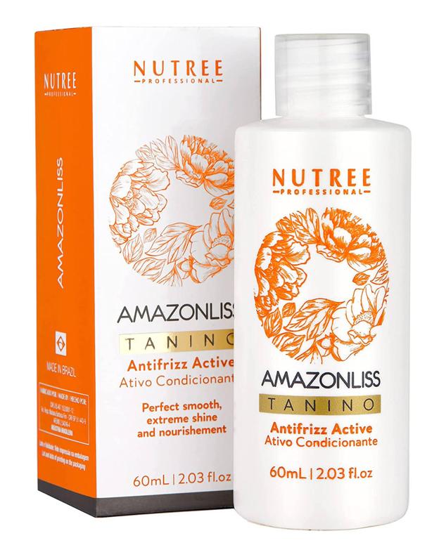 El tratamiento brasileño para alisar el cabello de Amazonliss hidrata y repara la melena.  Cómpralo aquí