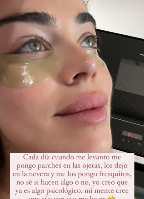 Imagen - Violeta Mangriñán en uno de sus stories de Instagram. 