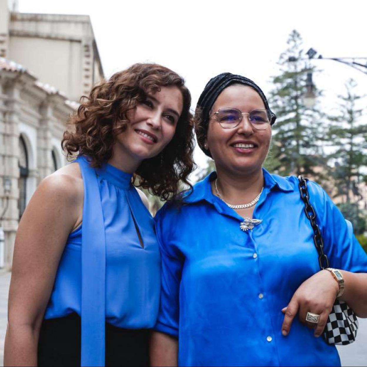 Isabel Díaz Ayuso en su último acto.