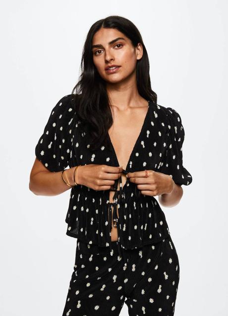 Imagen - Blusa del conjunto estampado de Mango