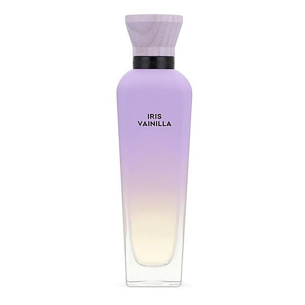 Perfume Iris Vainilla de Adolfo Domínguez.