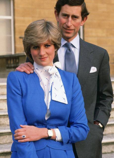 Imagen - Carlos y Diana el día que anunciaron su compromiso.