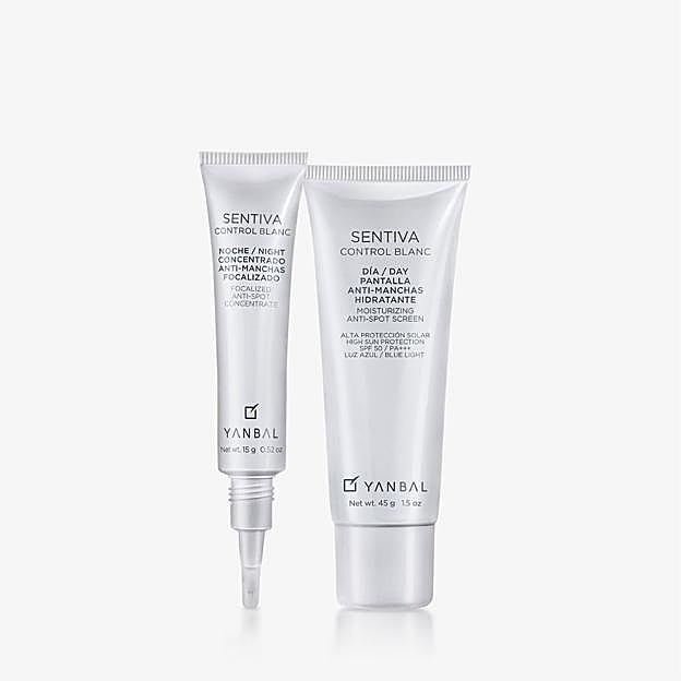 Set de sérum antimanchas de día y de noche de Yanbal.