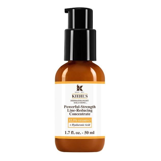 Serum facial antiedad con 12,5% de Vitamina C, reductor de arrugas, proporciona una acción anti-oxidante de larga duración (prevención de daños y envejecimiento), estimula la producción de colágeno y elastina. Tratamiento específico para el rostro, que minimiza arrugas y líneas de expresión, recupera la luminosidad y mejora la textura de la piel. La Vitamina C antioxidante es capaz de penetrar a las capas superficiales más profundas, proporcionando efectos duraderos de hasta 6 días. Precio: 62,99 euros en Sephora. Cómpralo aquí