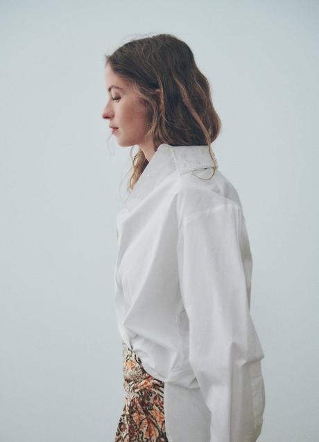 Imagen - Camisa con cuello decorado con perlas