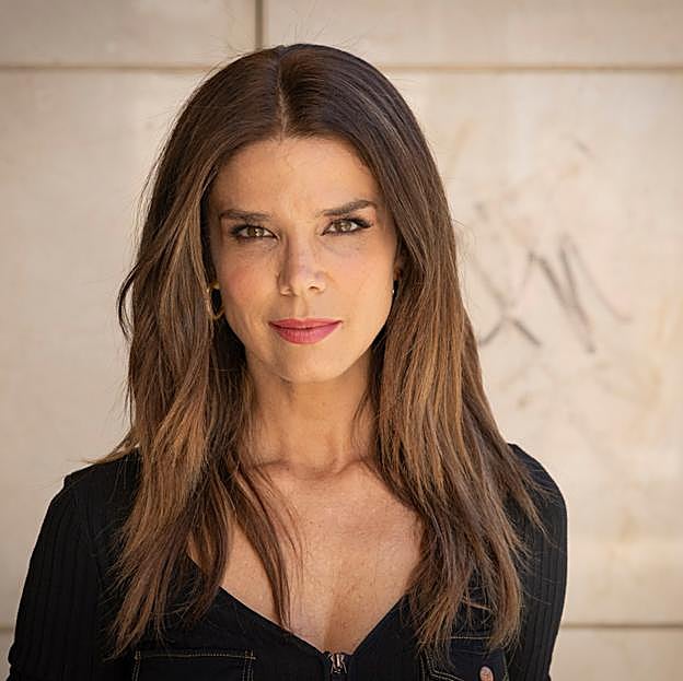 Juana Acosta durante un acto en Madrid.