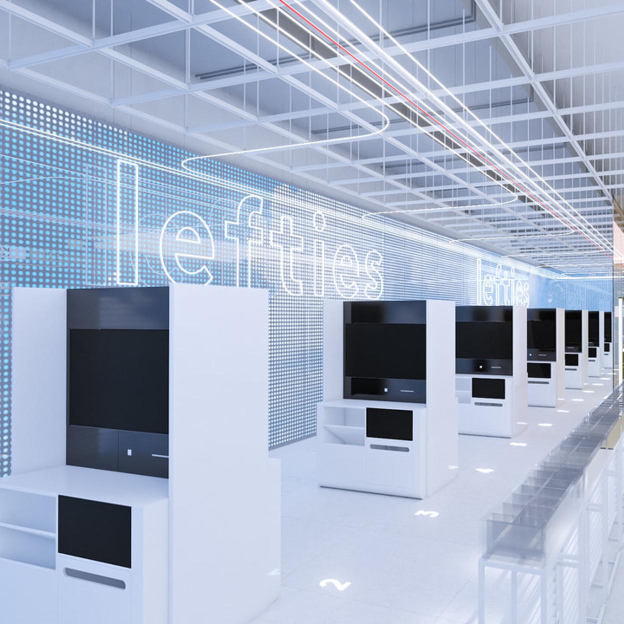 La nueva tienda de Lefties en Barcelona incorpora todas las novedades tecnológicas para una experiencia única.