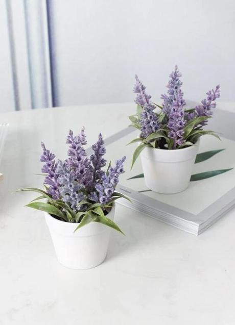 Imagen - La lavanda es una mini planta de interior ideal para agregar en la mesilla de noche.