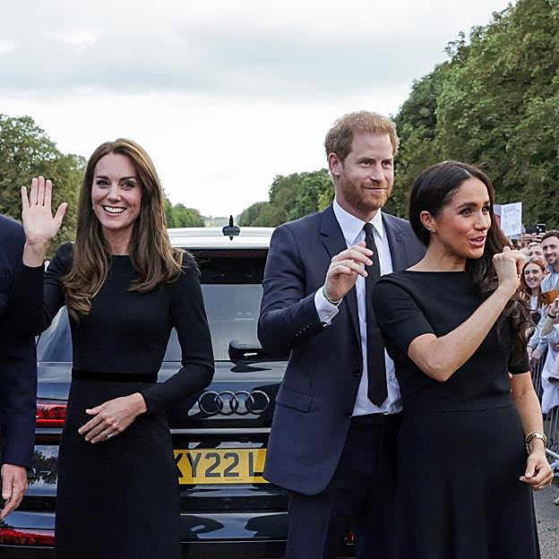 Por qué Kate Middleton cometió el mismo error que Letizia en Palma en su aparición ayer con los duques de Sussex: no puede disimular el desprecio a Meghan Markle