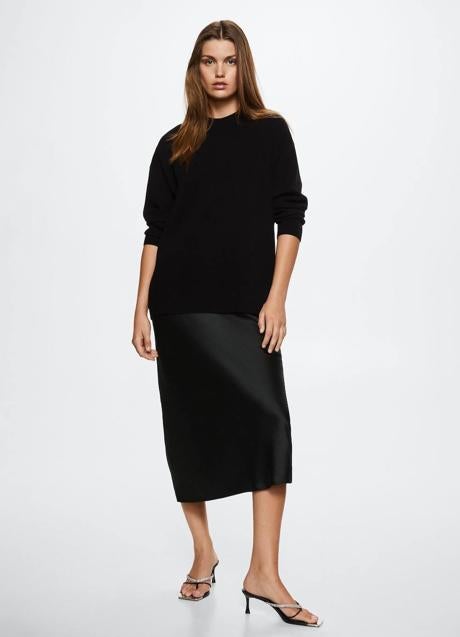 Imagen - Falda midi negra