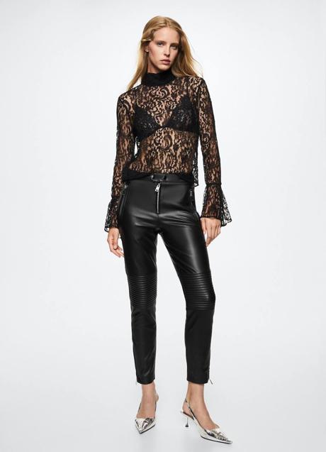 Imagen - Pantalones skinny efecto piel