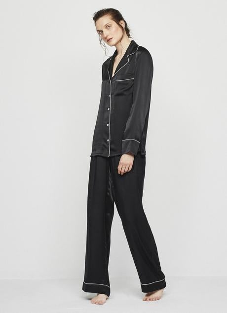 Imagen - Pijama negro de Mirto, a la venta en El Corte Inglés. 