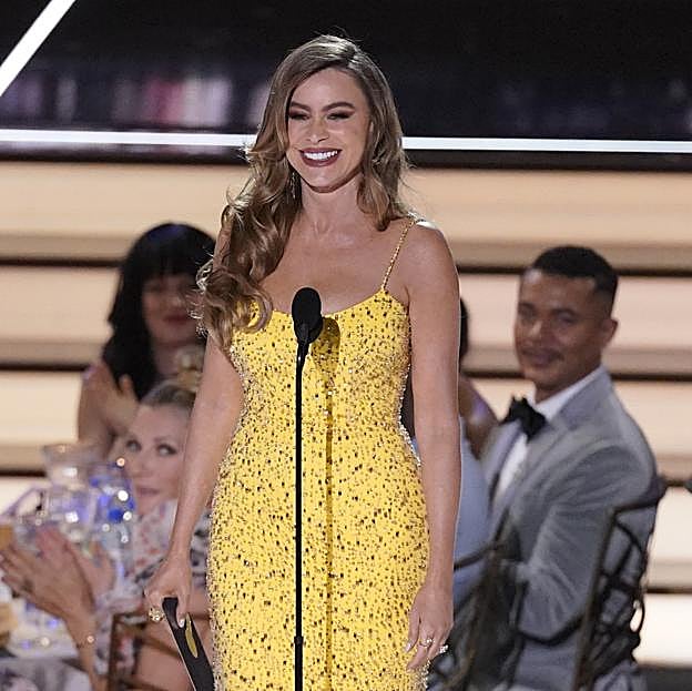 Sofía Vergara en los premios Emmy.