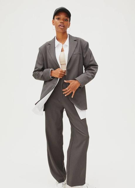 Imagen - Blazer oversize gris