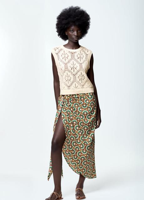 Imagen - Chaleco bordado de Zara, 19,95€. 