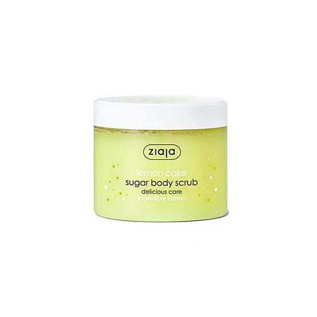 Exfoliante corporal Lemon Cake de Ziaja.