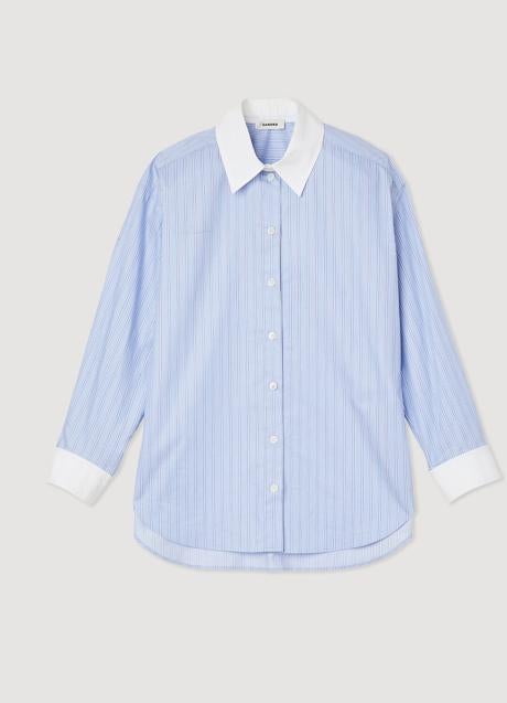 Imagen - Camisa con estampado de rayas de Sandro. Foto: Sandro.