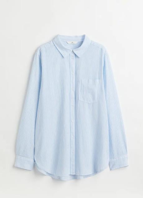 Imagen - Camisa con estampado de rayas de H&M. Foto: H&M.