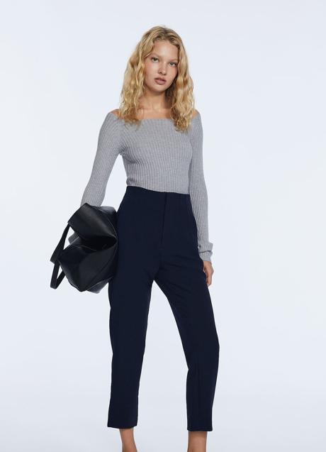 Imagen - Pantalón de vestir de pinzas de Stradivarius, 25,99€