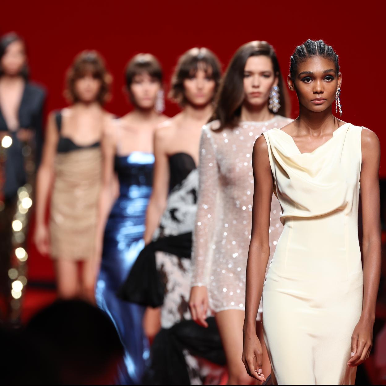 Uno de los desfiles de la Mercedes-Benz Fashion Week.