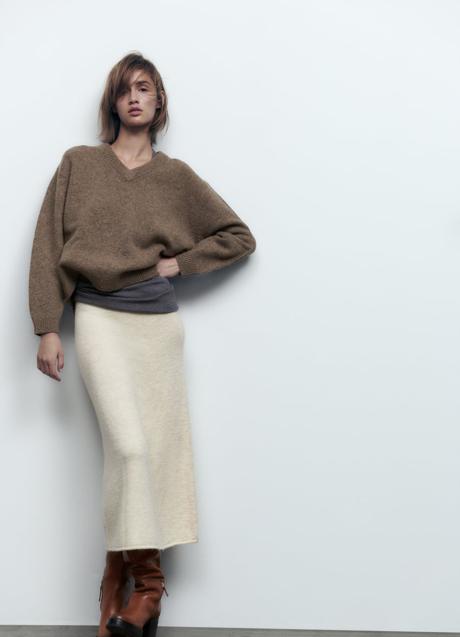 Imagen - Jersey de lana de Zara, 49,95€.