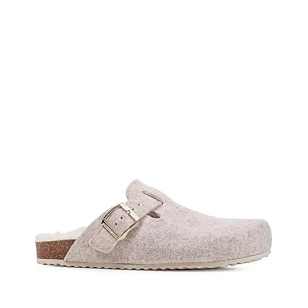 Zuecos de pelo de Geox, 50,99€.