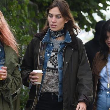 Imagen secundaria 1 - Kate Middleton, Alexa Chung y Lady Di con la chaqueta de Barbour.