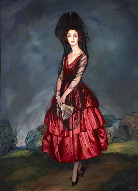 Imagen - Retrato de la Duquesa de Alba realizado por Ignacio Zuloaga en 1921. FUNDACIÓN ZULOAGA.