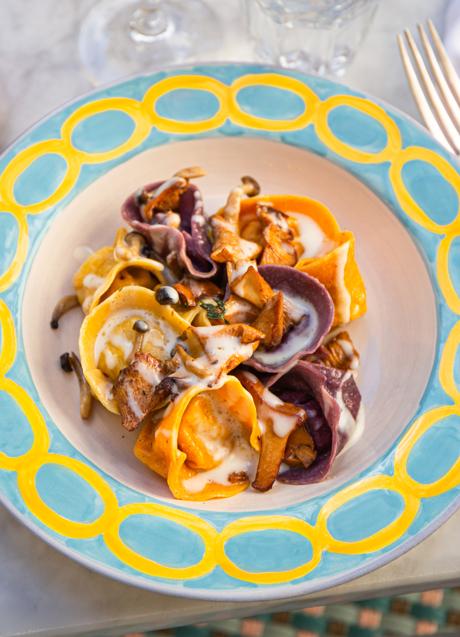 Imagen - Los cappellacci di Agnello que acaban de llegar a la carta del Villa Capri. / Villa Capri