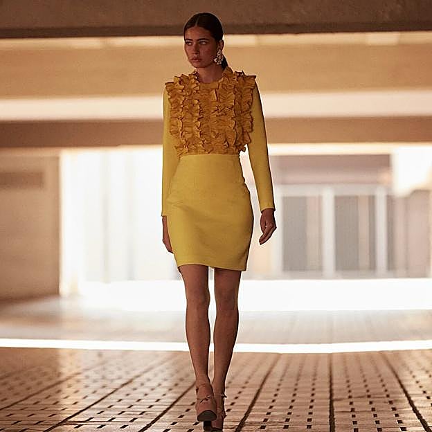 Vestido Carlota Citrón/REDONDO BRAND