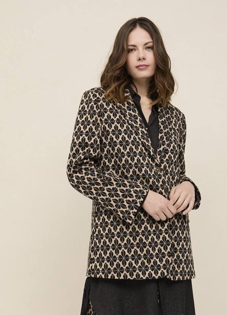 Imagen - Blazer de estampado geométrico