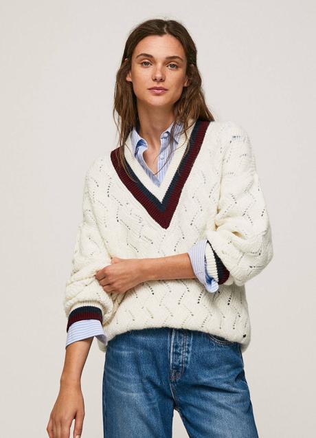 Imagen - Jersey de cricket en marfil