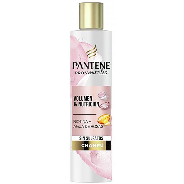 Champú sin sulfatos de Pantene.