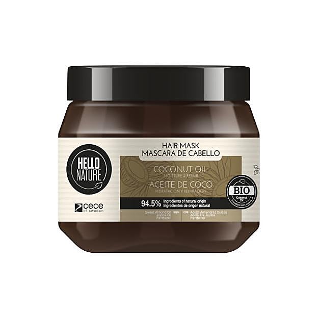 Mascarilla Aceite de Coco de Hello Nature.