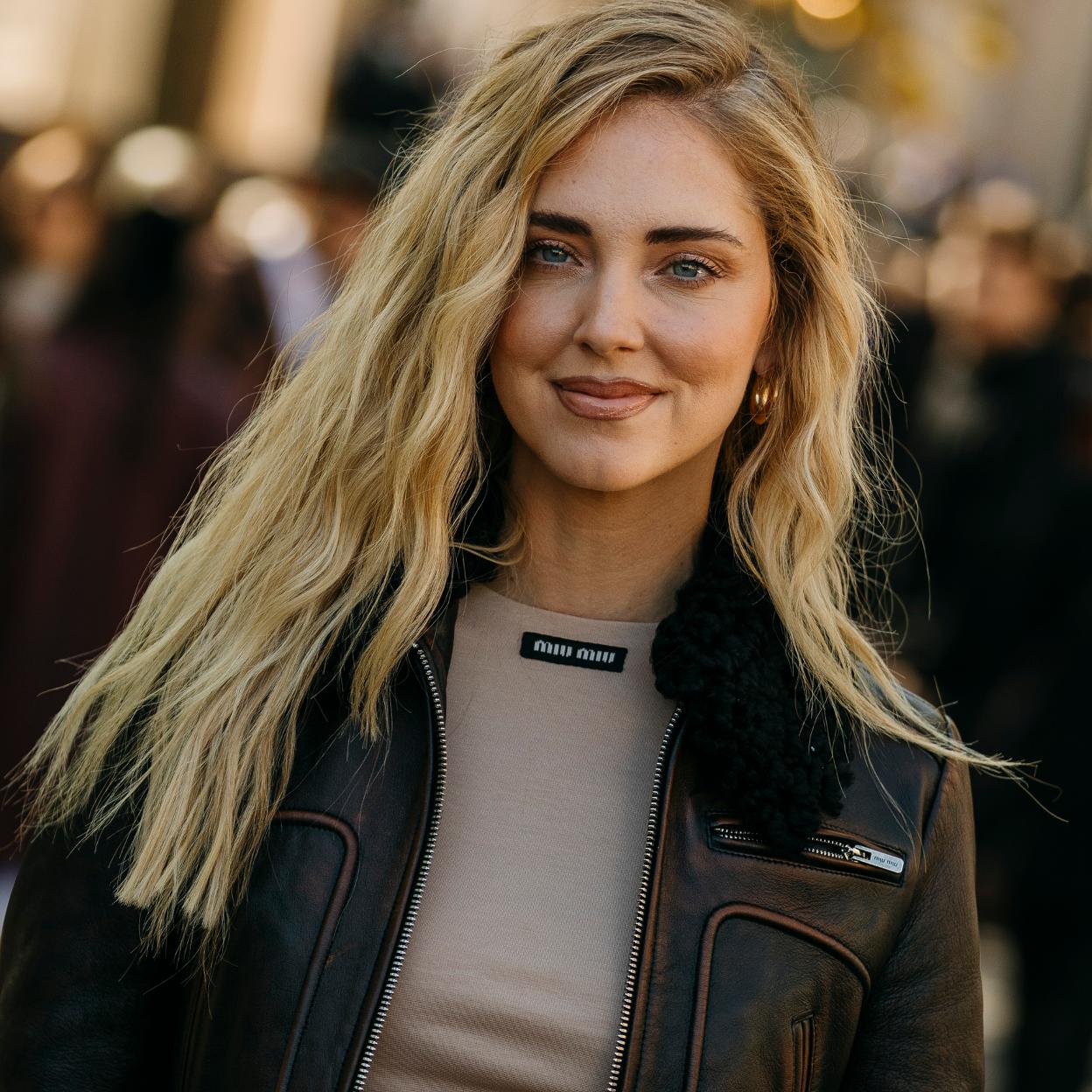 La influencer Chiara Ferragni en la Semana de la Moda de París.