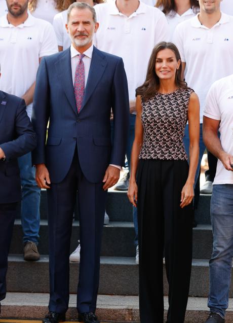 Imagen - El rey Felipe y la reina Letizia en la audiencia. / GTRES