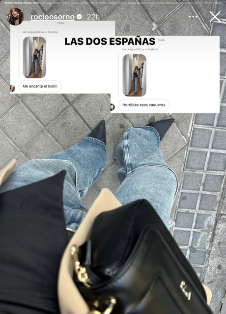 Imagen - La influencer Rocío Osorno con vaqueros de Zara. Foto:@rocio0sorno.
