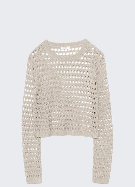 Imagen - Jersey de rejilla de Stradivarius, 17,95€.