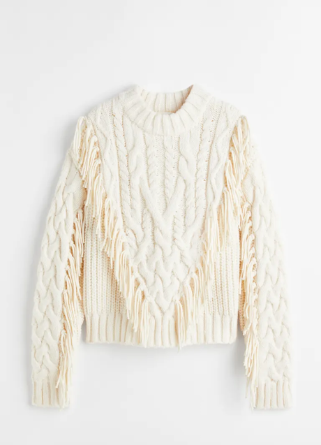 Imagen - Jersey con flecos de H&M, 49,95€.