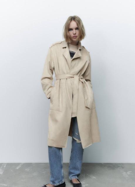 Imagen - Gabardina relaxef efecto ante