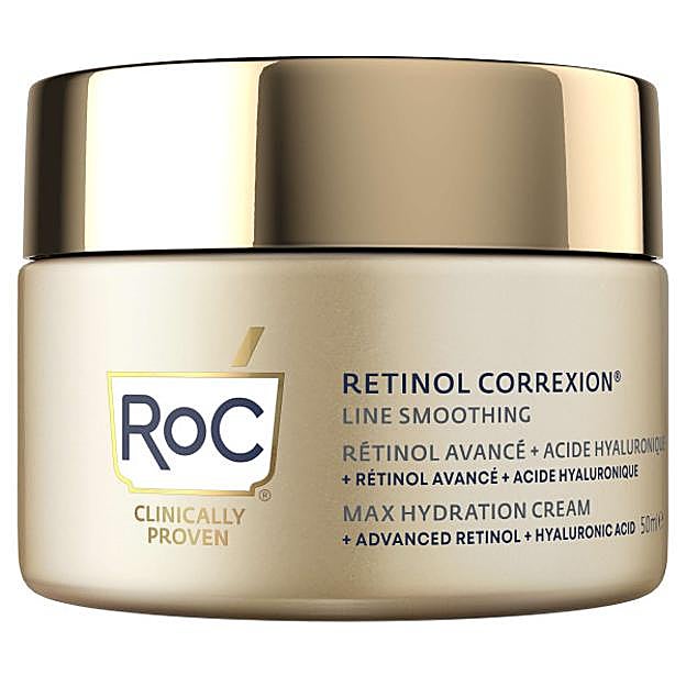 Roc Line Smoothing Crema Max Hydration.