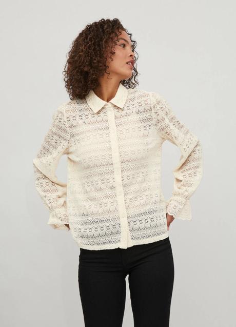 Imagen - Camisa de encaje blanco