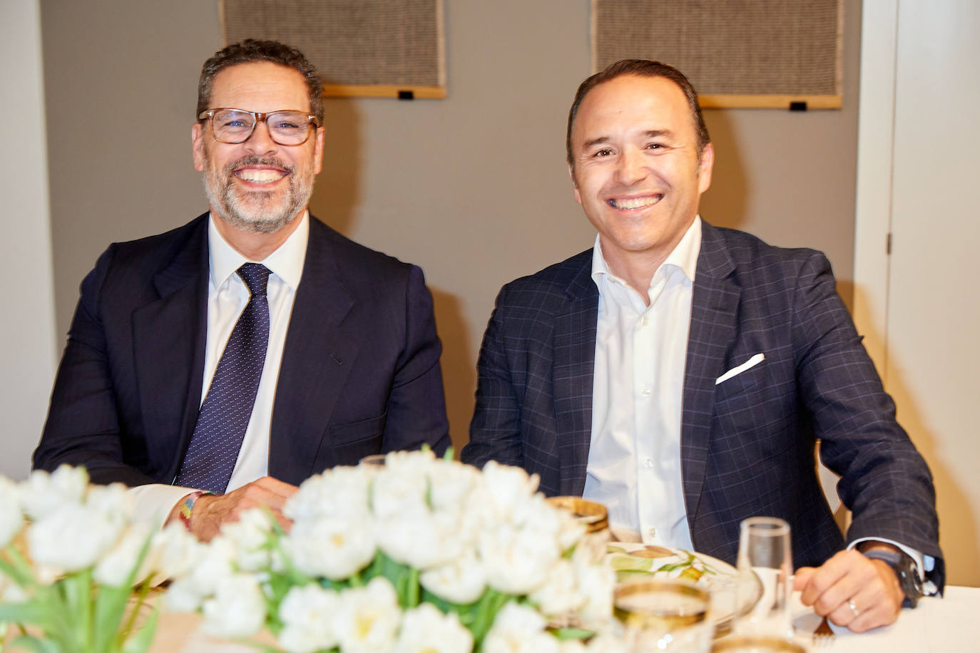 Rafael Martínez de Vega, director general en CMVocento, y Jorge Suárez, Brand Manager de Panerai España y Portugal.