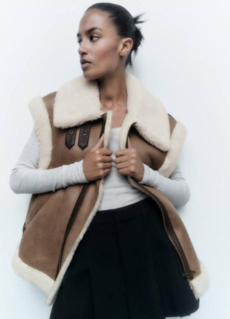 Imagen - Chaleco de doble faz marrón