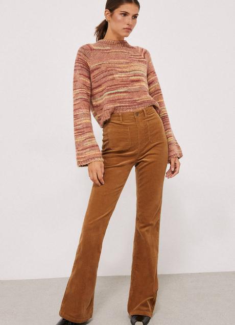 Imagen - Pantalón retro de pana en tostado