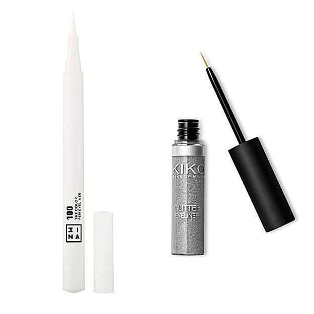 Un eyeliner de 3ina y otro de Kiko.