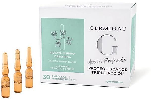 El sérum en ampollas de Germinal.